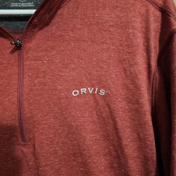 Orvis Mens 1/4 Zip PulloverOrvis Mens 1/4 Zip Pullover - Picture 2 of 10